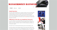 Desktop Screenshot of managerboxen-hannover.de
